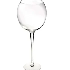 CALICE AMPOLLA BALLON BOCCIA VETRO 24CM H 50CM CONFETTI VASO PORTA FIORI CANDELA