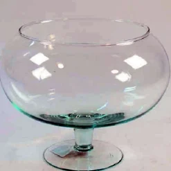 CALICE AMPOLLA BOCCIA VETRO 18CM H 14CM CONFETTI CENTROTAVOLA VASO FIORI CANDELA