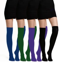 CALZE PARIGINE DA DONNA LUNGHE 12 PAIA VARI COLORI CALZA PARIGINA FS6121