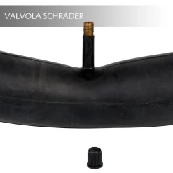 CAMERA D'ARIA PER BICICLETTA 24" 1.75 - 1.90 44MM VALVOLA SCHRADER AMERICANA