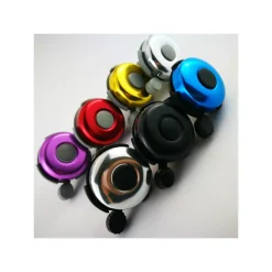 CAMPANELLO IN METALLO DA MANUBRIO PER BICI ACCESSORI RICAMBIO BICICLETTA COLORI