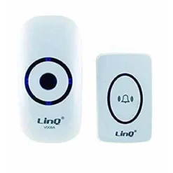 CAMPANELLO SENZA FILI SMARTHOME CON RICEVITORE 200-300MT PER INTERNI ESTERNI V008A