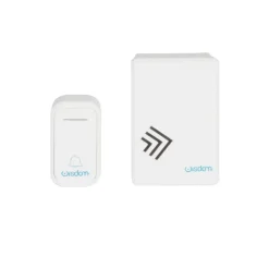 CAMPANELLO UNIVERSALE MUSICALE A BATTERIA WIRELESS 38 SUONERIE MELODIE XC-1980