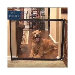 CANCELLETTO PER CANE RECINTO RETE CASA PROTEZIONE REGOLABILE ANIMALE SICUREZZA