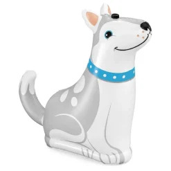 CANE SPRUZZA ACQUA IRRIGATORE GIOCO GONFIABILE HAPPY HUSKY 112X44X100 CM 52570