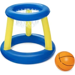 CANESTRO DA BASKET GIOCO GONFIABILE PER BAMBINI SPLASH 'N' HOOP 61CM PALLA 52418