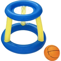 CANESTRO DA BASKET GIOCO GONFIABILE PER BAMBINI SPLASH 'N' HOOP 61CM PALLA 52418