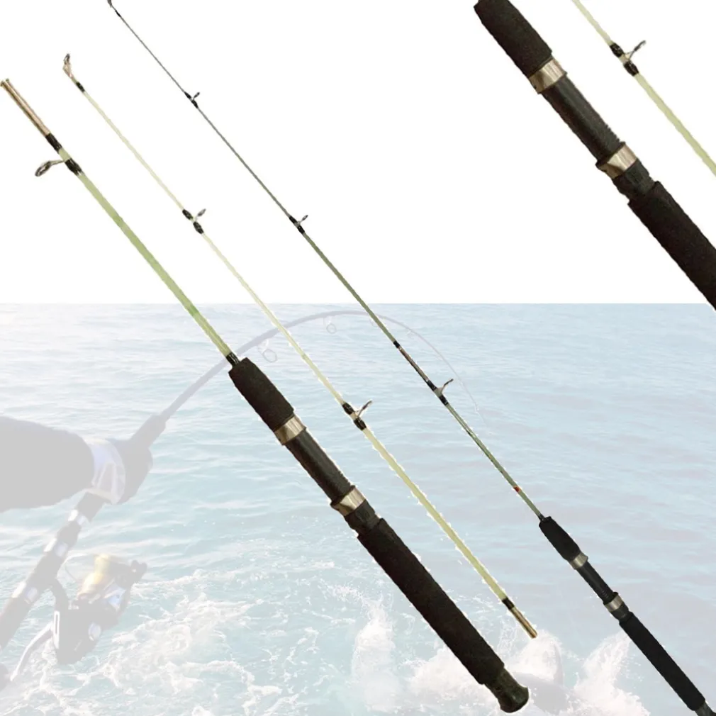 CANNA DA PESCA TELESCOPICA LEGGERA SOTTILE SPINNING BOLENTINO IN FIBRA 270 CM