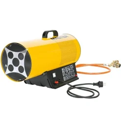 CANNONE GENERATORE DI ARIA CALDA RISCALDATORE A GAS PORTATILE REGOLABILE BLP 17M