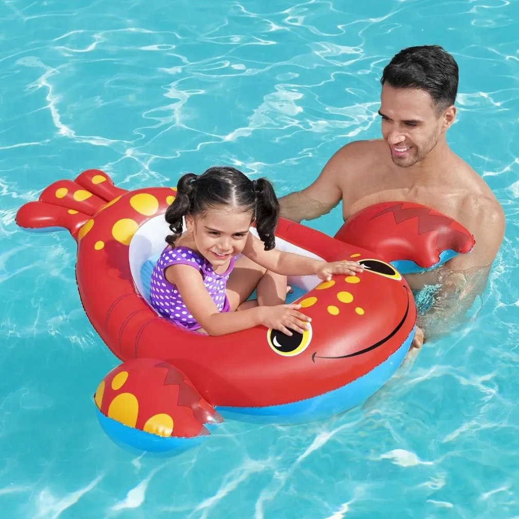 CANOTTINO CANOTTO ARAGOSTA 117X116CM / ORSO 109X69CM BAMBINI PISCINA MARE 34170