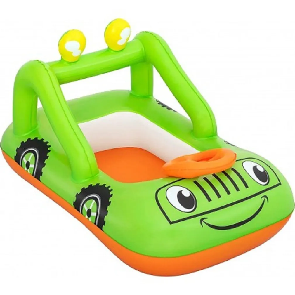 CANOTTINO GONFIABILE JEEP 92X61 CM / AEREO 109X97 CM GOMMONE PER BAMBINI 34169