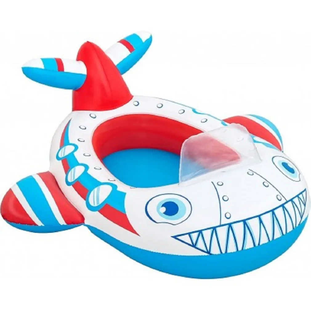 CANOTTINO GONFIABILE JEEP 92X61 CM / AEREO 109X97 CM GOMMONE PER BAMBINI 34169