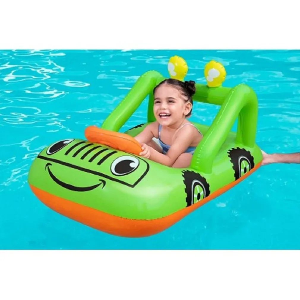 CANOTTINO GONFIABILE JEEP 92X61 CM / AEREO 109X97 CM GOMMONE PER BAMBINI 34169