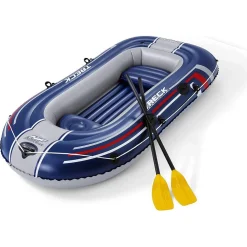 CANOTTO GOMMONE GONFIABILE TRECK X2 255X127X36 CM CON REMI POMPA A PEDALE 61068