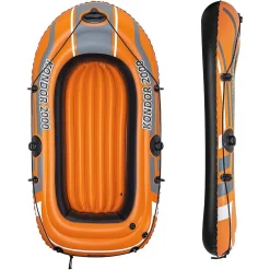 CANOTTO GOMMONE KONDOR 2000 188X98CM HYDRO-FORCE 2 PERSONE MAX 120KG LAGO 61100