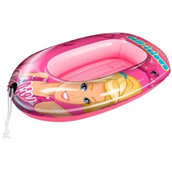 CANOTTO GONFIABILE BARBIE 95 X 66 CM CON LACCIO PER TRASPORTO GIOCO MARE PISCINA