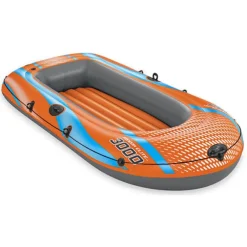 CANOTTO GONFIABILE KONDOR 3000 ELITE CON REMI GOMMONE X3 246X122 CM FIUME 61143