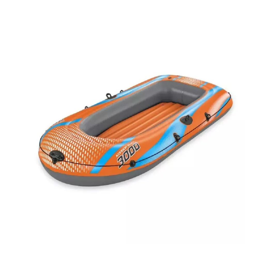 CANOTTO GONFIABILE KONDOR 3000 ELITE CON REMI GOMMONE X3 246X122 CM FIUME 61143