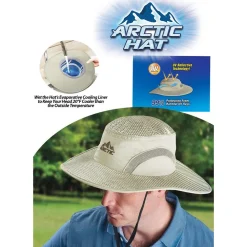 CAPPELLO ARTICO DI RAFFREDDAMENTO EVAPORATIVO UNISEX ANTI UV TAGLIA UNICA