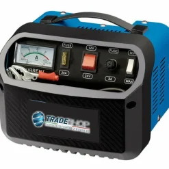 CARICA BATTERIE CB60A AUTO MOTO CAMPER BARCA 12/24V 360W 60A EMERGENZA BOOSTER