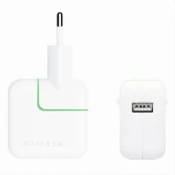 CARICABATTERIA CARICATORE USB ULTRA RICARICA PER SMARTPHONE 5V-2100MA MAXTECH CA-S011