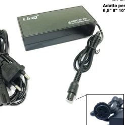 CARICABATTERIA RICAMBIO PER BALANCE HOVERBOARD 42V 2A ALIMENTATORE BATTERIA