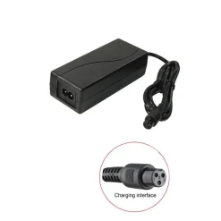 CARICABATTERIA RICAMBIO PER BALANCE HOVERBOARD 42V 2A ALIMENTATORE BATTERIA