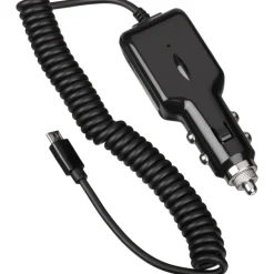 CARICABATTERIA UNIVERSALE DA AUTO CON PRESA MICRO USB PER ANDROID USCITA 2.1 A