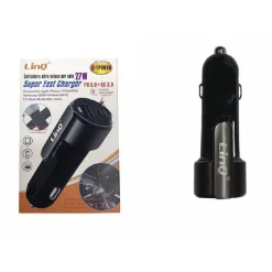 CARICABATTERIE ADATTATORE CARICATORE RAPIDO AUTO PD+QC3.0 SUPER FAST 27W C-TP3036