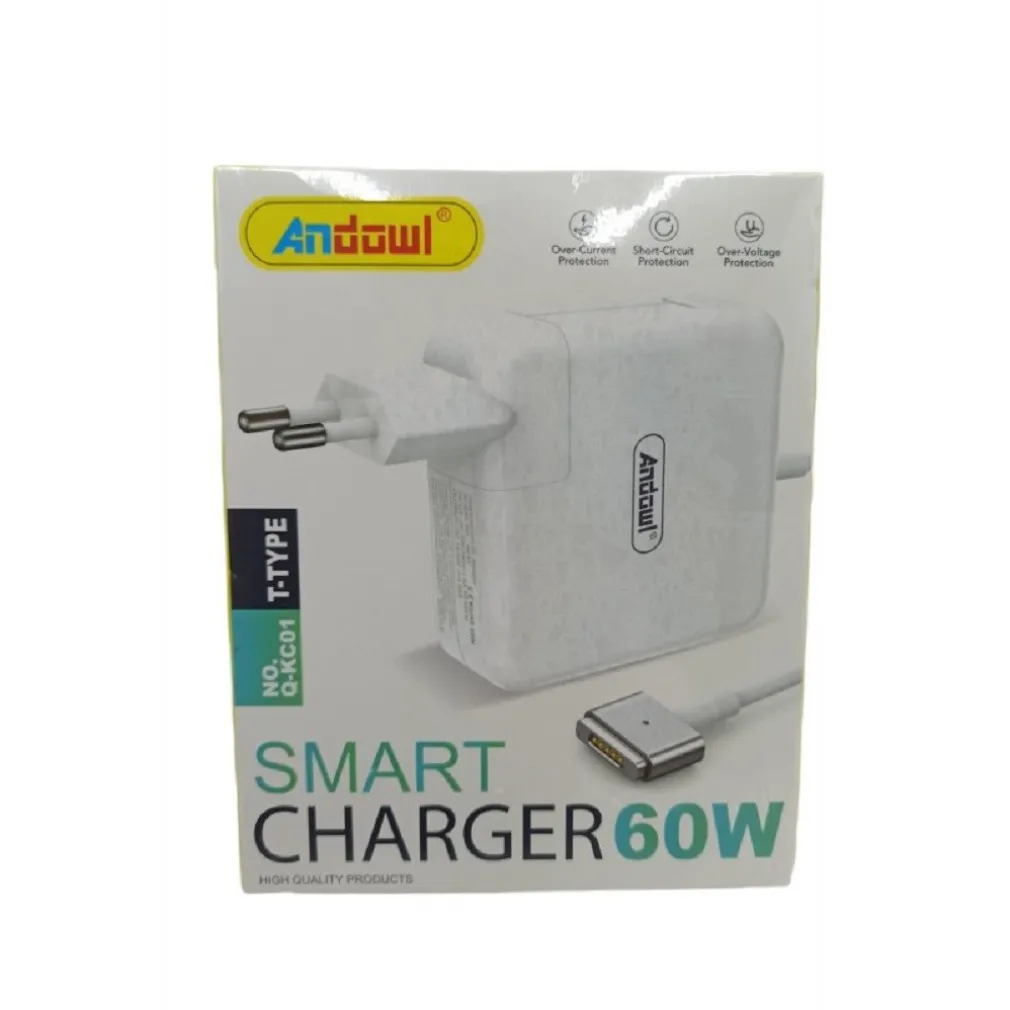 CARICABATTERIE ADATTATORE CARICATORE CELLULARE ALTA VELOCITÀ TYPE-T 60 W Q-KC01