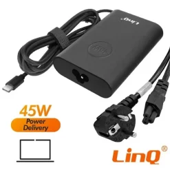 CARICABATTERIE ALIMENTATORE DA RETE PD TYPE-C 45W PER COMPUTER PORTATILI PD4532
