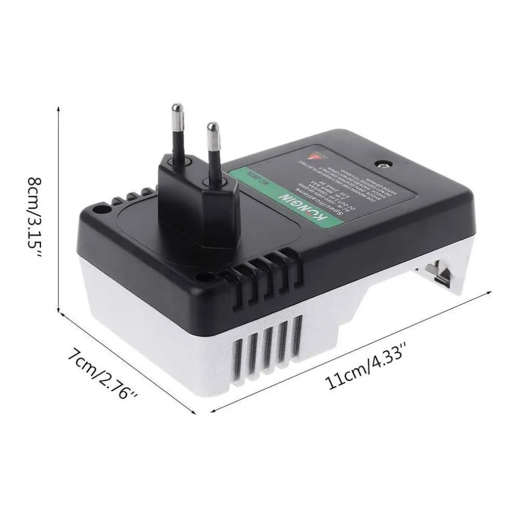 CARICABATTERIE PER BATTERIE PILE RICARICABILI CARICA BATTERIA AA AAA 9V NI-MH CD