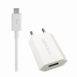 CARICABATTERIE 2X1 5PIN PER SAMSUNG GALAXY SERIES SMARTPHONE 5V/1A MAXTECH MS-T002