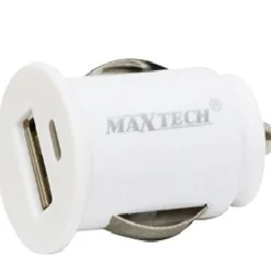 CARICATORE AUTO CARICABATTERIA PRESA UNIVERSALE USB 2A SMARTPHONE IPOD 5V-1500MA MAXTECH MA-C004