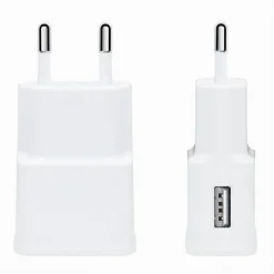 CARICATORE USB PRESA RICARICA SMARTPHONE CELLULARE 5V-2.1A MAXTECH CA-S009