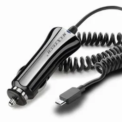 CARICATORE USB RICARICA CARICABATTERIA SMARTPHONE 5PIN 5V-1500MA DA AUTO MAXTECH MA-C013