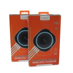 CARICATORE WIRELESS QI STAZIONE DI RICARICA 24W 4 PORTE USB 5V 4.4A 24W FO528