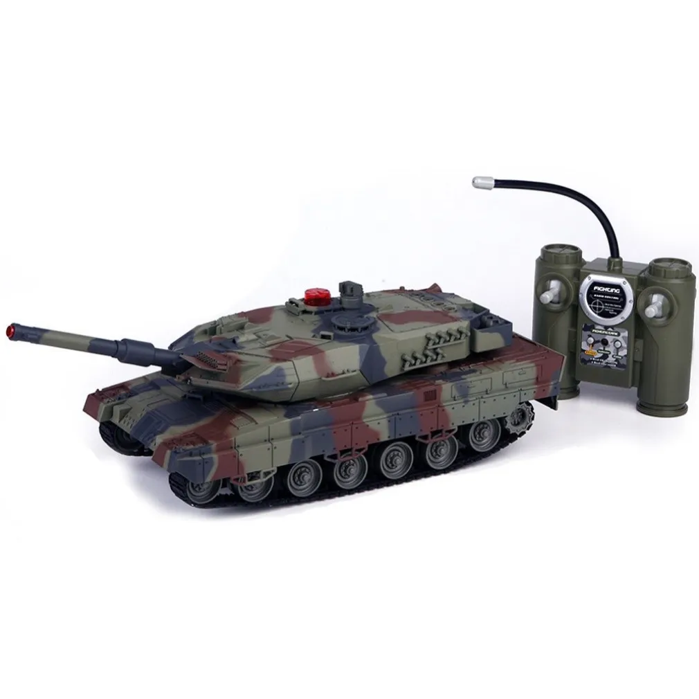 CARRO ARMATO GIOCATTOLO RADIOCOMANDATO CANNONE GIREVOLE LUCI E SUONI REALISTICI