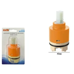 CARTUCCIA DI RUBINETTO MISCELATORE DA 40 MM CON PIEDINI RISPARMIO D'ACQUA 69671