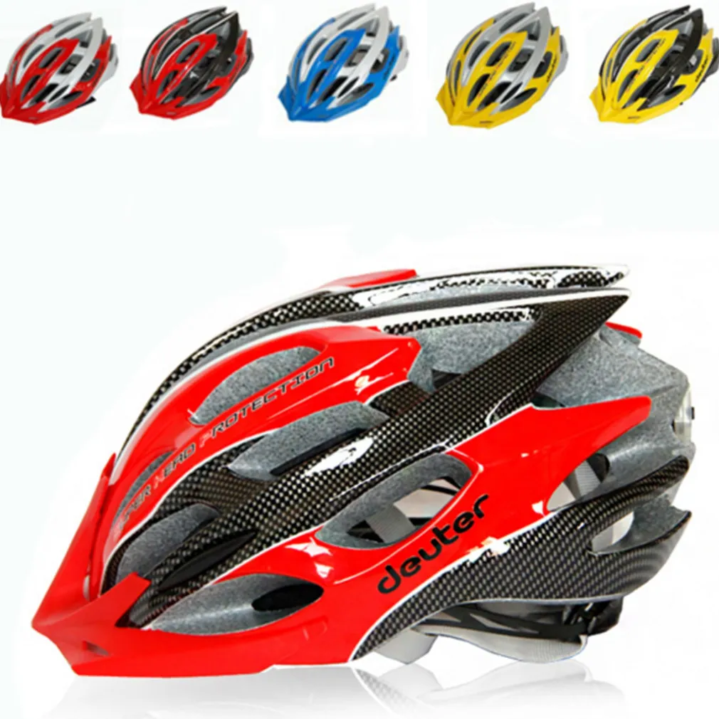 CASCO PER BICI ELMETTO PROTETTIVO CON FASCIA REGOLABILE BICICLETTA CICLISMO MTB