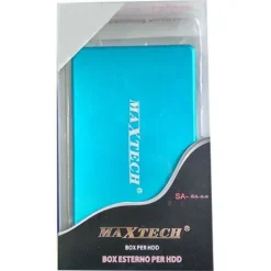 CASE BOX ESTERNO PER HARD DISK HD HDD 2.5 SATA AUTO ALIMENTATO USB 2.0 SA-2.0B