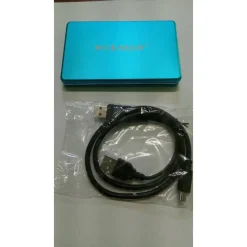 CASE BOX ESTERNO PER HARD DISK HD HDD 2.5 SATA AUTO ALIMENTATO USB 2.0 SA-2.0B