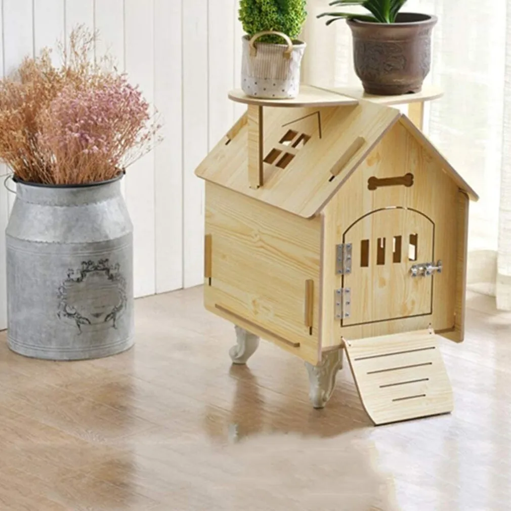 CASETTA CASA CUCCIA CANI GATTI ANIMALE DOMESTICO USO ESTERNO INTERNO 64X44X56CM