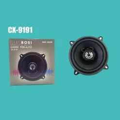 CASSA ACUSTICA ALTOPARLANTE DA 400 WATT WOOFER PER AUTO CX-9191 ASCOLTO PULITO