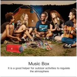 CASSA ALTOPARLANTE PORTATILE BLUETOOTH WIRELESS 5.0 RADIO VIAGGIO CASA CELLULLARE