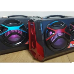 CASSA AMPLIFICATA PORTATILE RICARICABILE 25W MP3 USB SD AUX MICROFONO