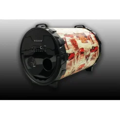 CASSA BLUETOOTH SPEAKER PORTATILE TRACOLLA AUX USB TF FM E 10W MAXTECH CA-BT005