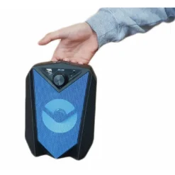 CASSA SPEAKER ACUSTICA BLUETOOTH RICARICABILE FM MICROSD TF USB AUX PORTATILE 5W