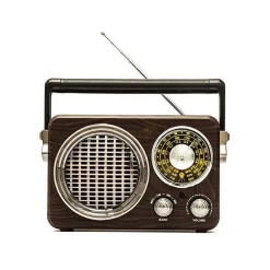 CASSA SPEAKER ALTOPARLANTE BLUETOOTH USB VIVAVOCE PORTATILE VINTAGE MK-612