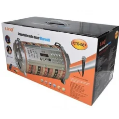 CASSA SPEAKER ALTOPARLANTE MIXER BLUETOOTH PORTATILE RADIO FM TF CARD USB 8W KTS-987
